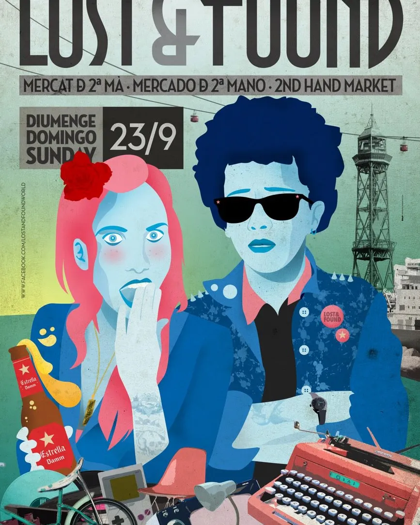 Mercat segona mà Lost & Found, venta solidària articles segona mà