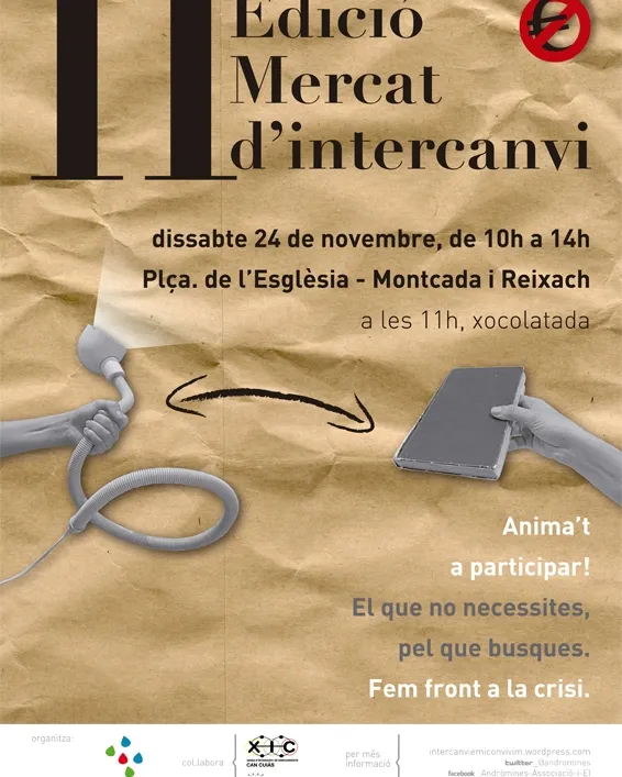 Cartell mercat d'intercanvi
