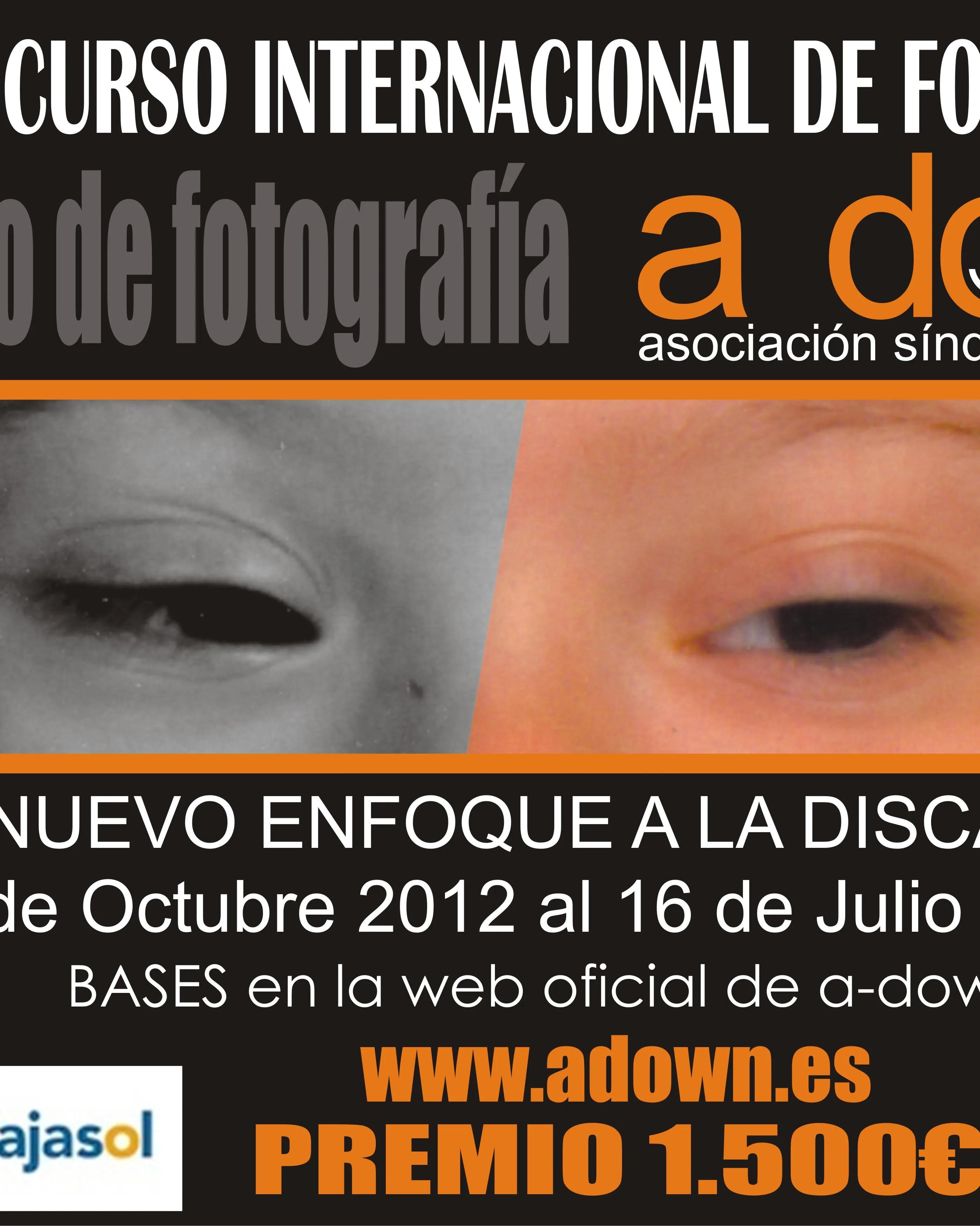 Cartell VI Concurs internacional de Forografia a-down Cartell VI Concurs internacional de Forografia a-down