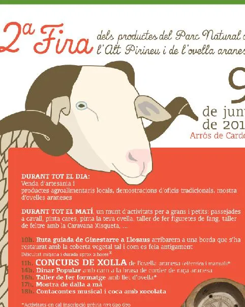 2a Fira dels productes del Parc Natural de l'Alt Pirineu i de l'ovella aranesa