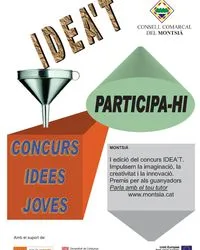 Cartell de la 1a ed. del Concurs Idea't