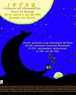 Cartell de l'Iftar popular 2013