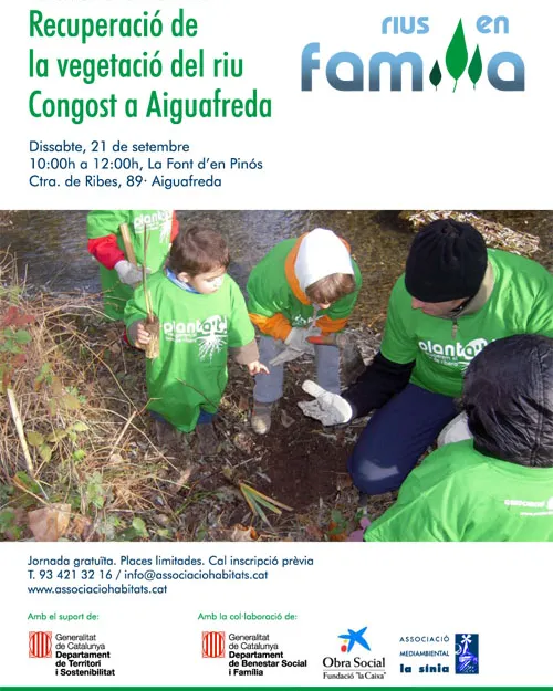 Rius en família a Aiguafreda