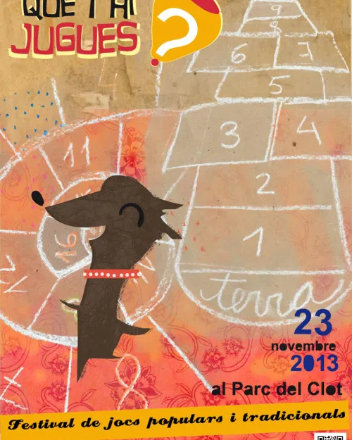 Cartell del festival Què t'hi jugues?