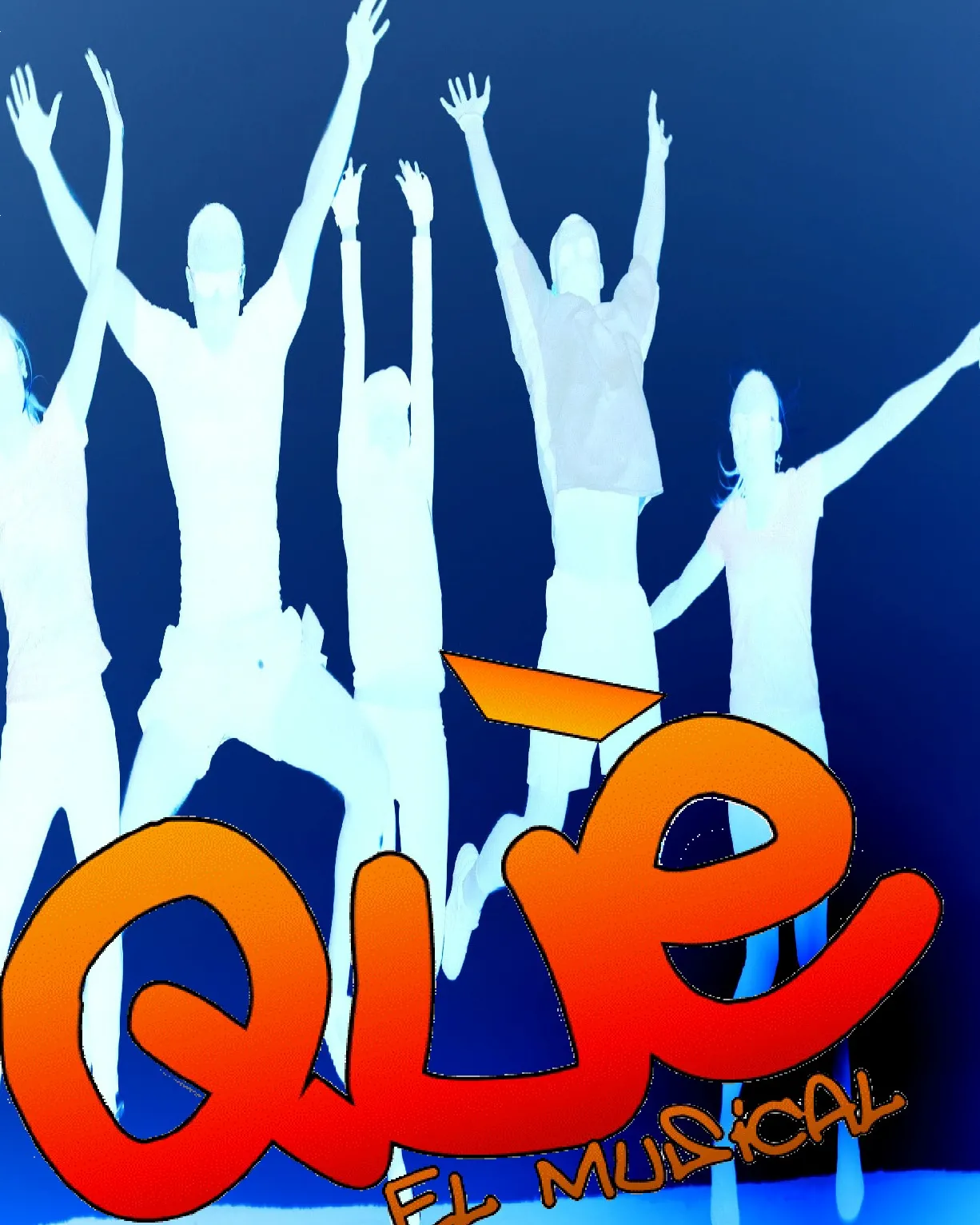 Imatge del cartell que Lluïsos d'Horta ha dissenyat per l'obra "Què el Musical"