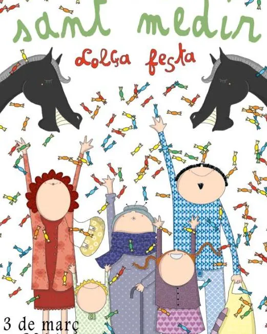 Cartell de la Festa de Sant Medir 2014