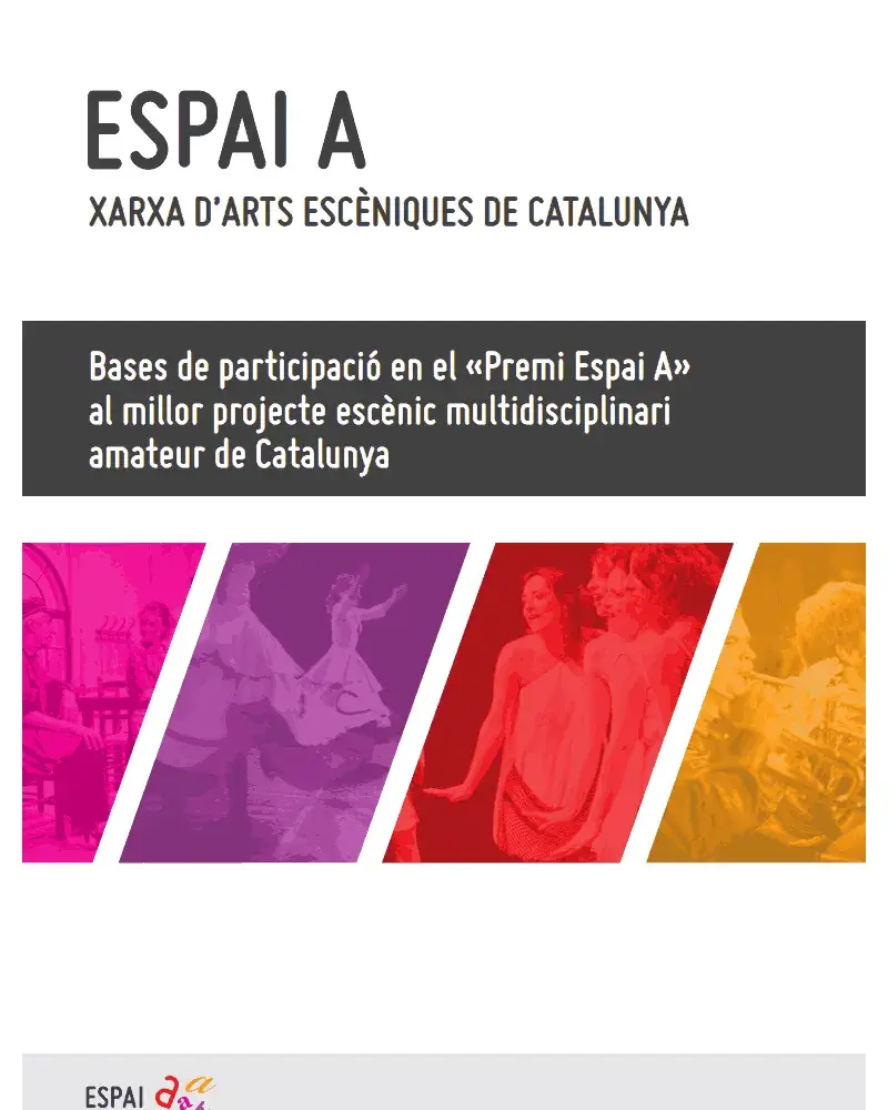 I Premi Espai A al millor projecte escènic multidisciplinari amateur de Cataluny