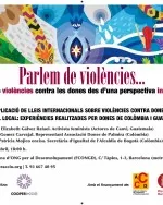 Parlem de violències: contra les dones des d’una perspectiva internacional