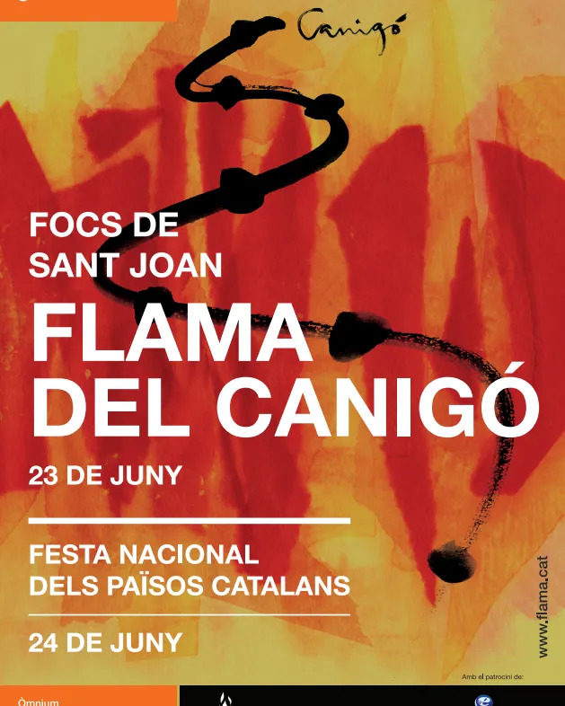 Cartell de La Flama del Canigó 2014