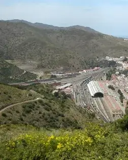 Portbou. Font: wikimedia commons.