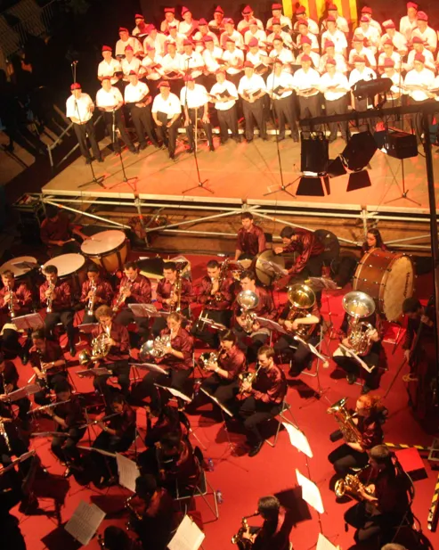 Imatge d'un concert a Arenys de Mar