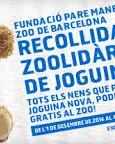 Imatge cartell Recollida Zoolidaria. Font: web Zoo de Barcelona