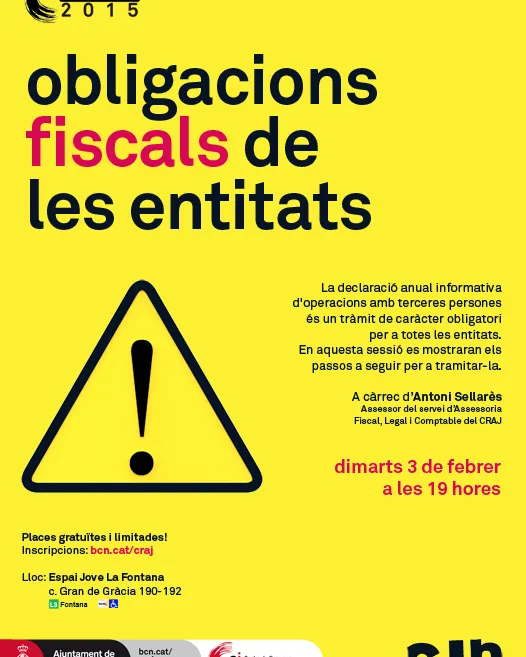 Xerrada sobre les obligacions fiscals de les entitats