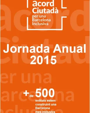 Jornada 2015 de l’Acord Ciutadà