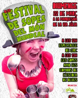 Cartell del Festival de Sopes del Món 2015