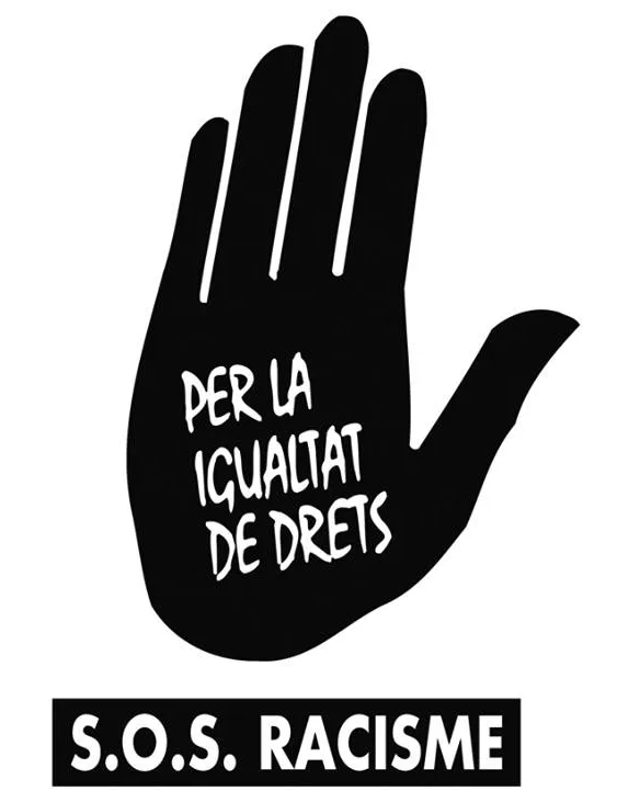 Logotip de SOS Racisme Catalunya
