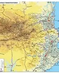 Mapa de l'Espai Català Transfronterer Mapa de l'Espai Català Transfronterer