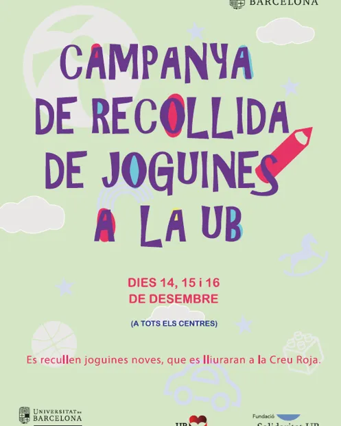 Recollida de Joguines a la UB