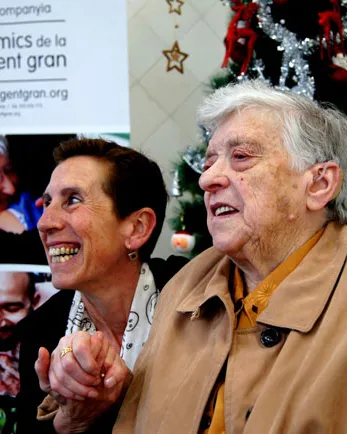 Dinar de Nadal d'Amics de la Gent Gran a Barcelona