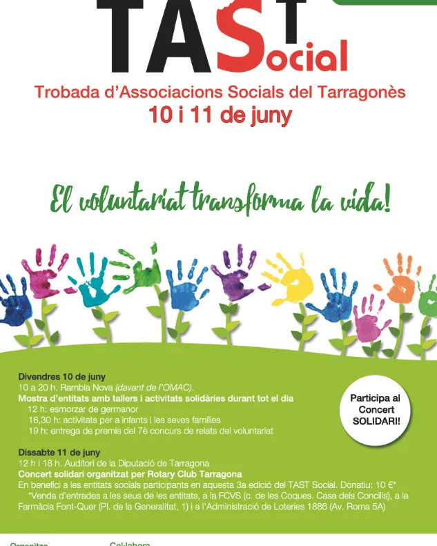 Arriba el tercer TAST social