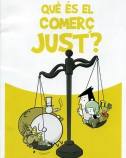 Material didàctic sobre comerç just. Font: Xarxa de Consum Solidari
