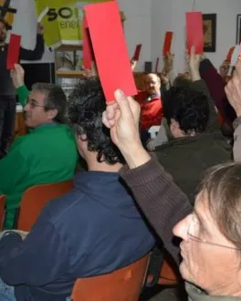 Assamblea de Socis de Som Energia Barcelona (imatge: blog.somenergia.coop)