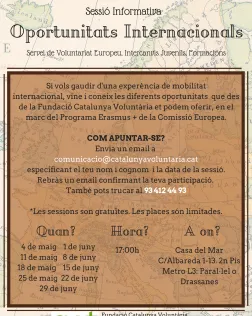 Informa't! Tu també pots participar!