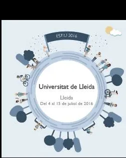 Cartell Universitat Estiu Universitat de Lleida