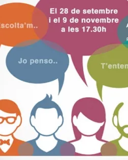 Taller formatiu de familiars de persones amb discapacitat intel·lectual i del desenvolupament. Font: Grup Sant Pere Claver