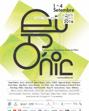 Cartell de l'Euphònic 2016