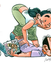 Un dibuix de "La Parejita", de Manel Fontdevila