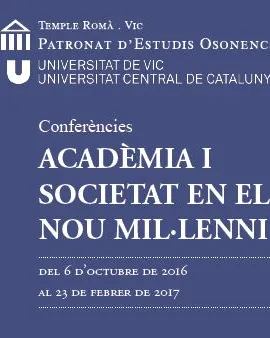 Cartell del cicle de conferències