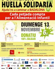 2a Caminada Petjada Solidària. Font: Runedia