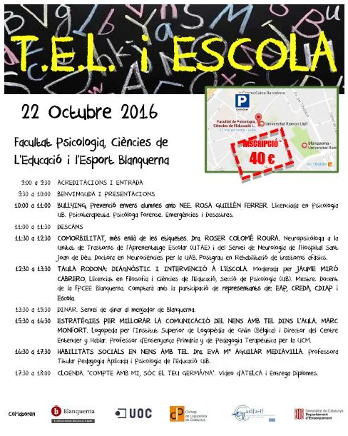 III Jornades ATELCA: T.E.L i Escola