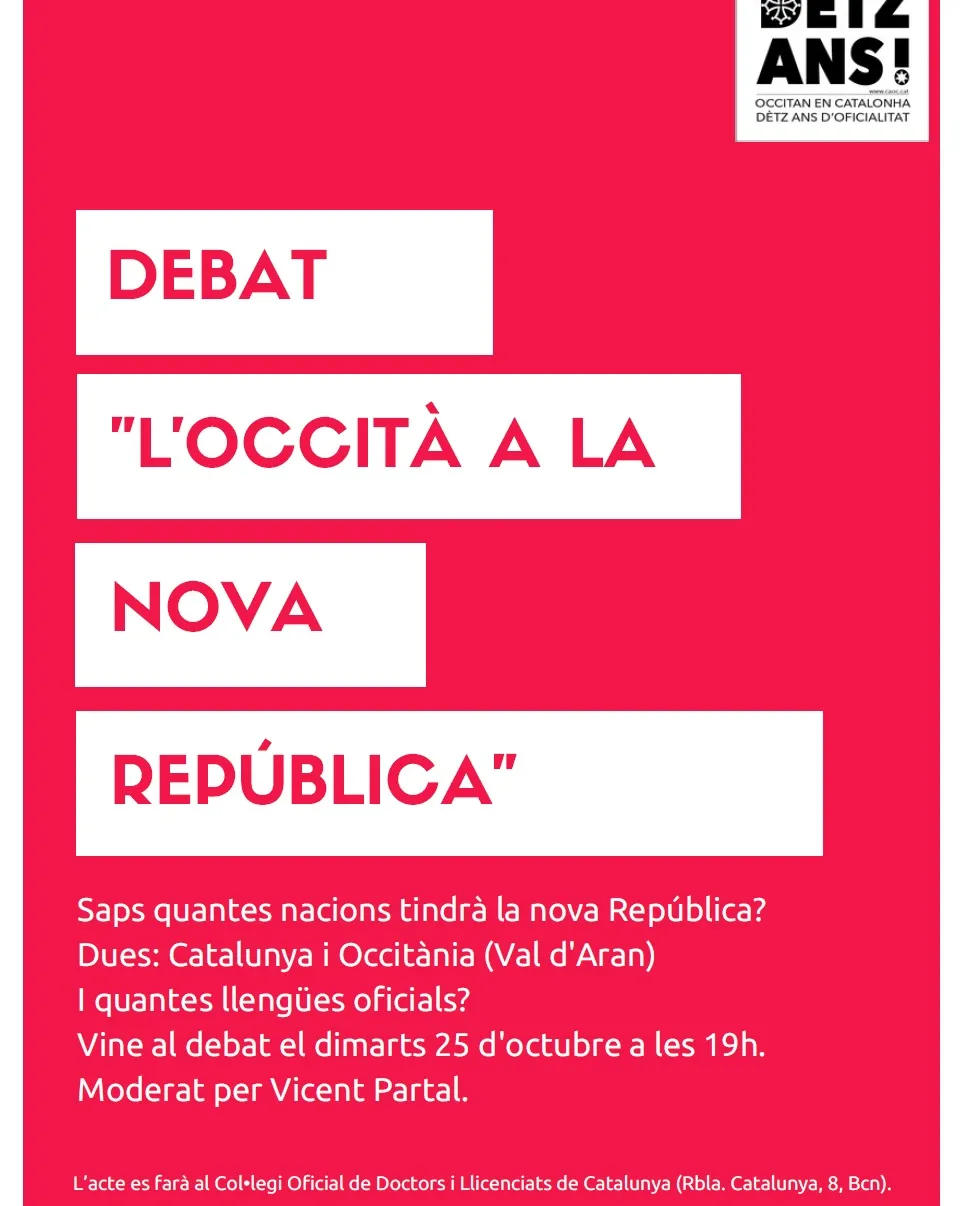 L'occità a la nova República