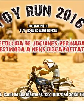 Cartell Toy  Run 2016. Font: Assocació Rodes Solidàries