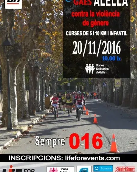 Cartell cursa. Font: Life for Events
