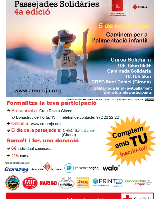 4a edició passejades solidàries a Girona
