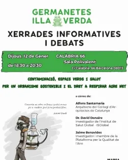 Xerrada sobre contaminació, espais verds i salut amb la Plataforma Qualita de l'Aire (imatge: qualitatdelaire.org)