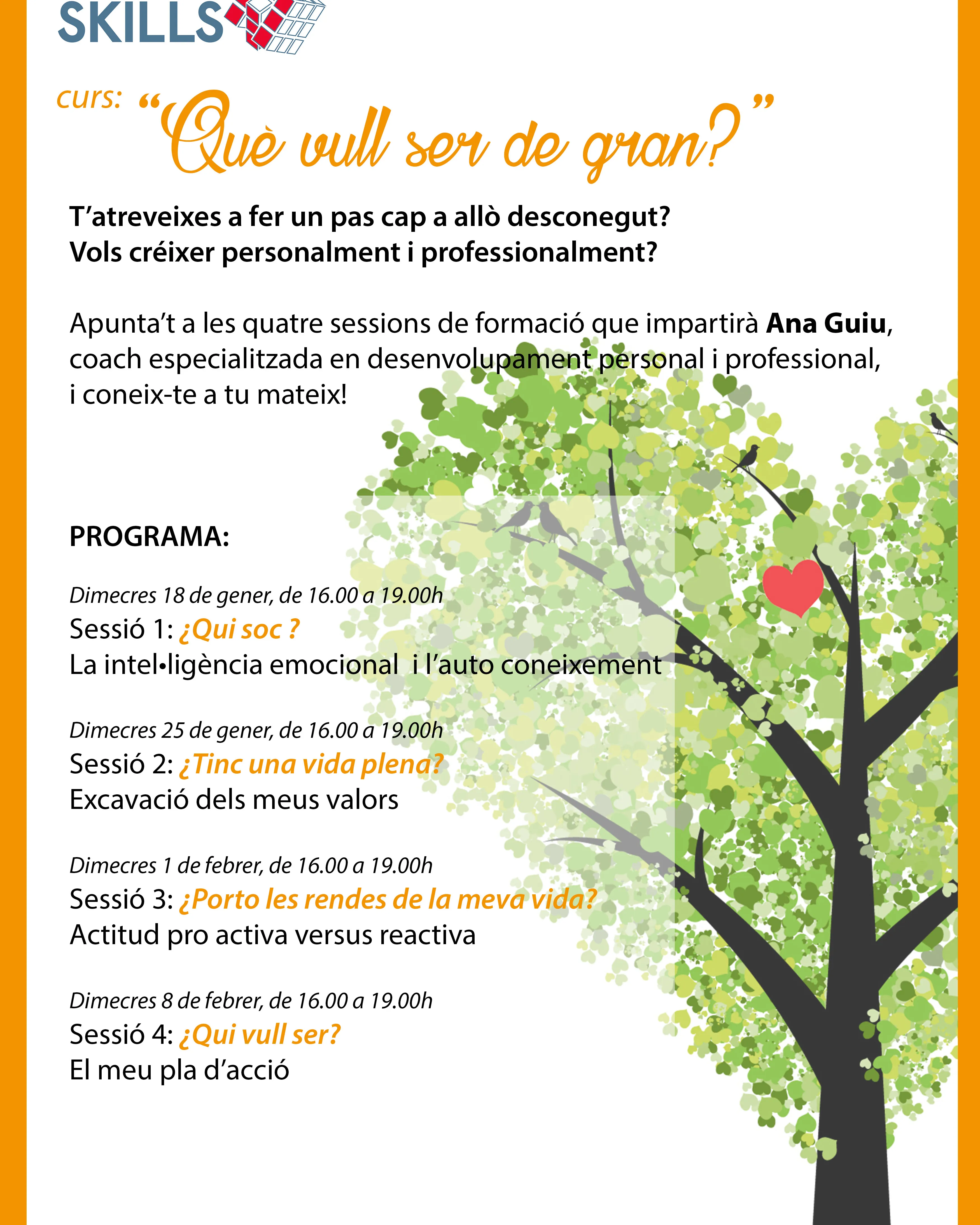 Cartell del curs / Font: UPF