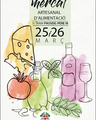 Mercat Artesanal d'Alimentació a Manresa