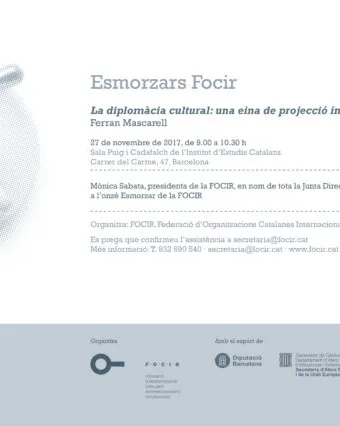 XI Esmorzar FOCIR amb Ferran Mascarell