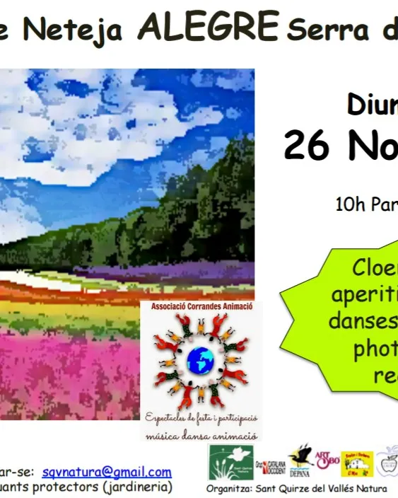 Jornada de voluntariat ambiental a la Serra de Galliners amb Depana i Sant Quirze del Vallès Natura