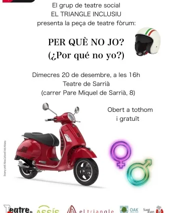 Obra de teatre inclusiu 'Per què no jo?' a Barcelona