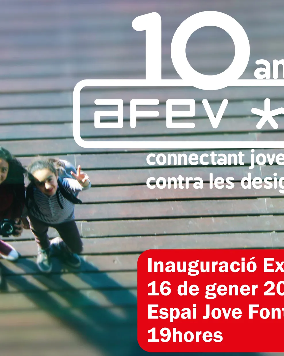 exposició Connectant joves i lluitant contra les desigualtats