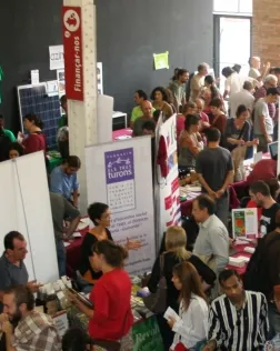 Fira de l'economia social i solidària celebrada a Barcelona. Font: PamaPam