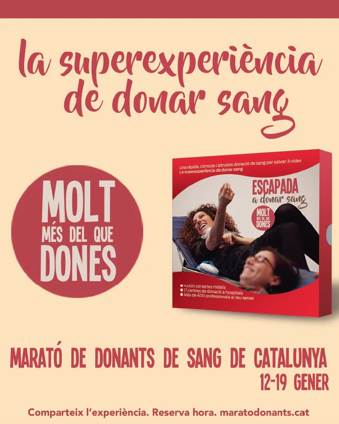 La Marató de Donants de Sang de Catalunya