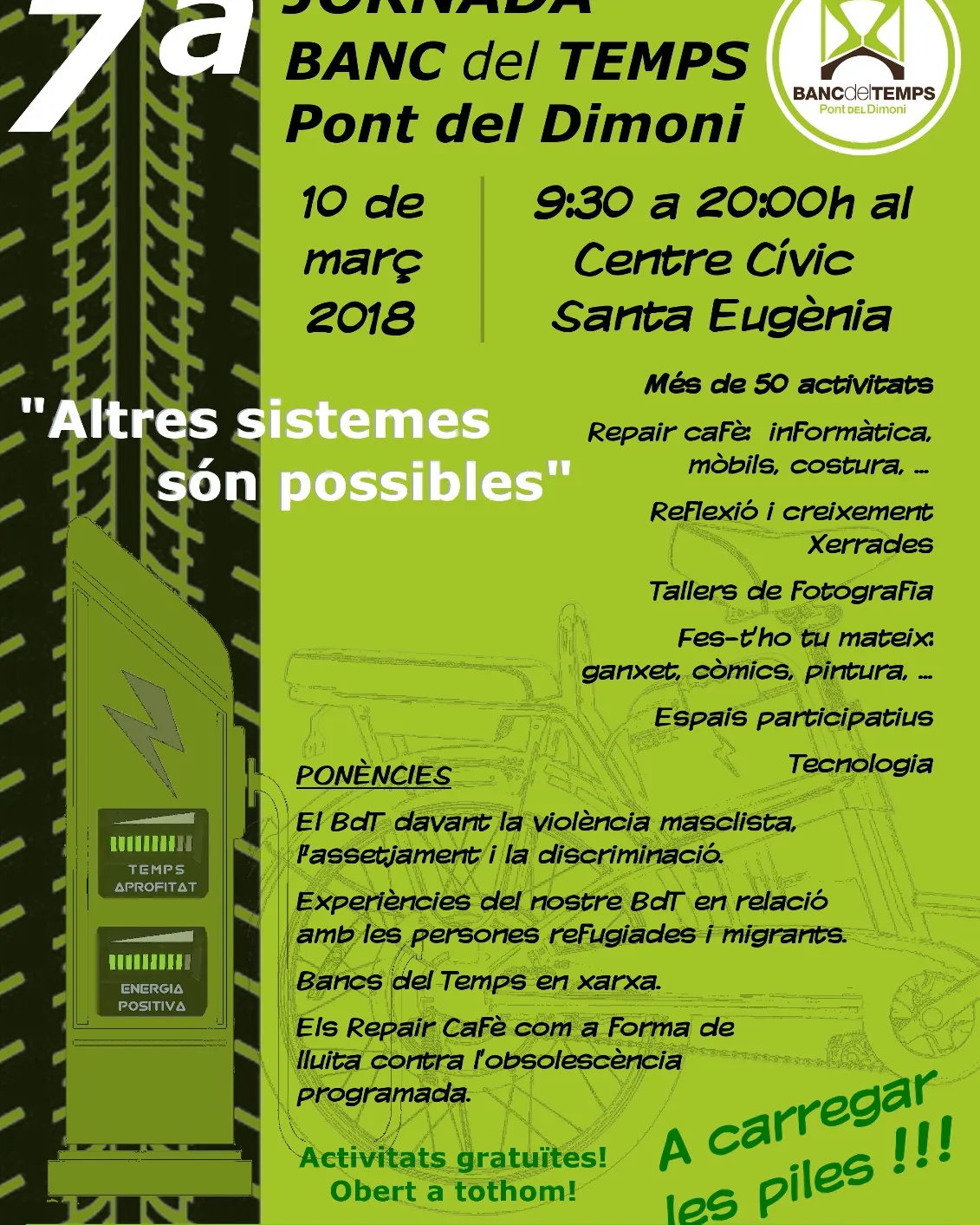 7a Jornada Banc del Temps Pont del Dimoni