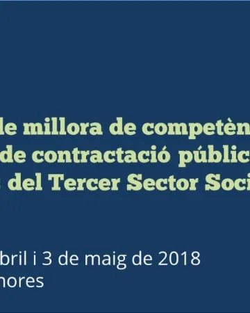 Programa de millora de competències en matèria de contractació pública a Lleida