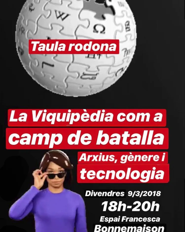 Taula rodona: La Viquipèdia com a camp de batalla. Arxius, gènere i tecnologia
